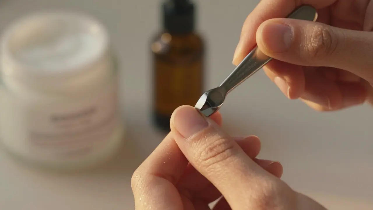 Jemné přizpůsobení výpotku kovovou tyčinkou bez řezání.