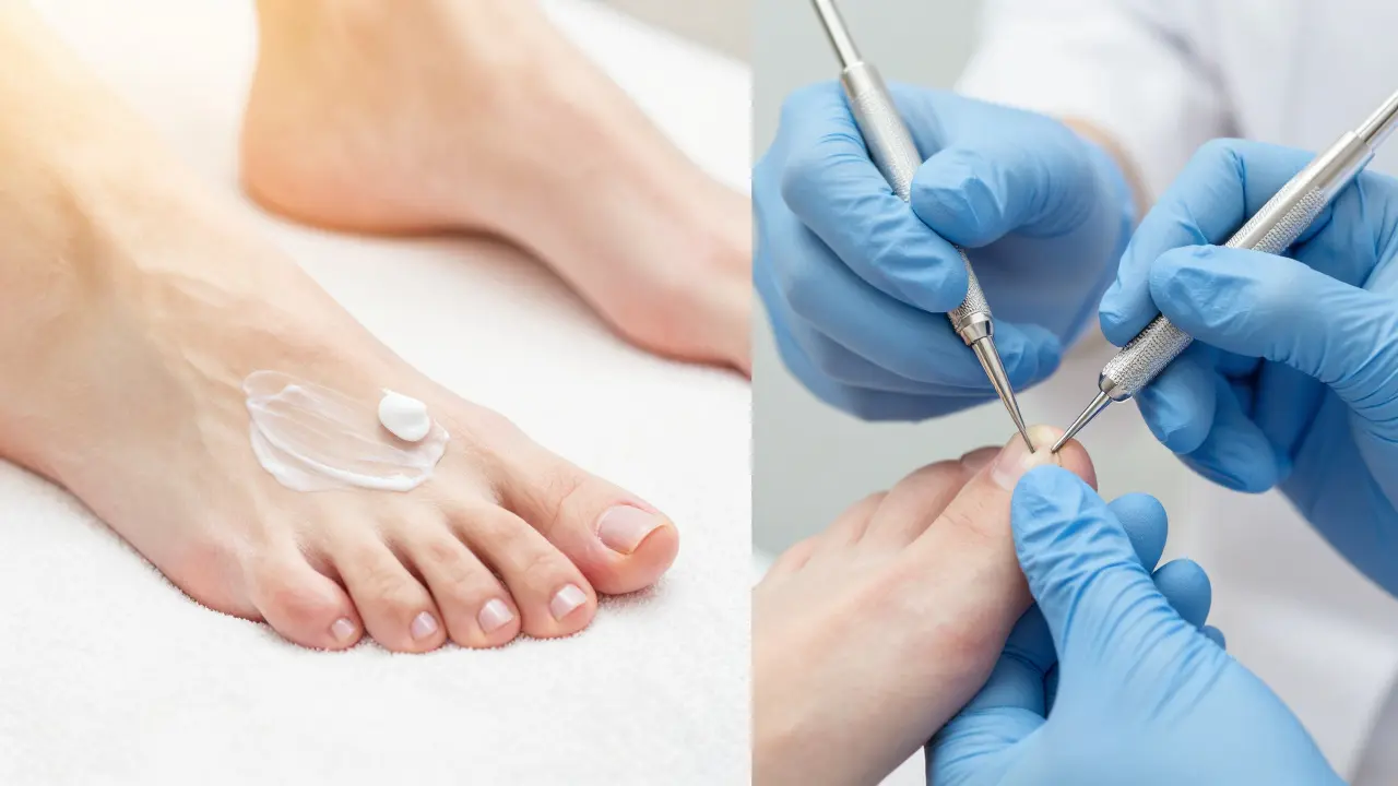 Srovnání kosmetické a medicínské péče o nohy