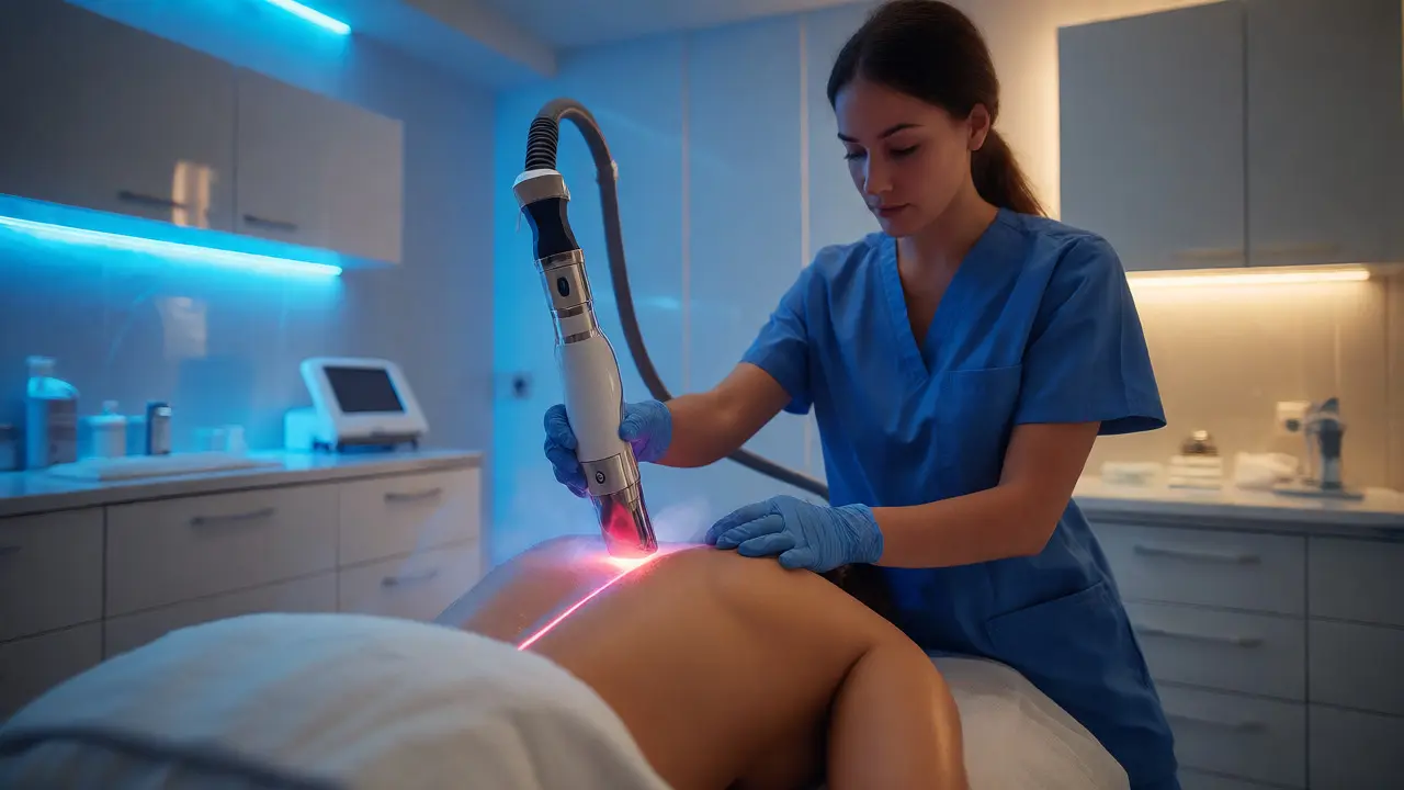 Ošetření laserovou epilací v estetickém centru
